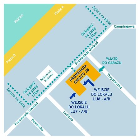 Mojemiedzyzdroje Lu 7A - Luksusowy Apartament 100 Metrow Od Morza Exterior foto